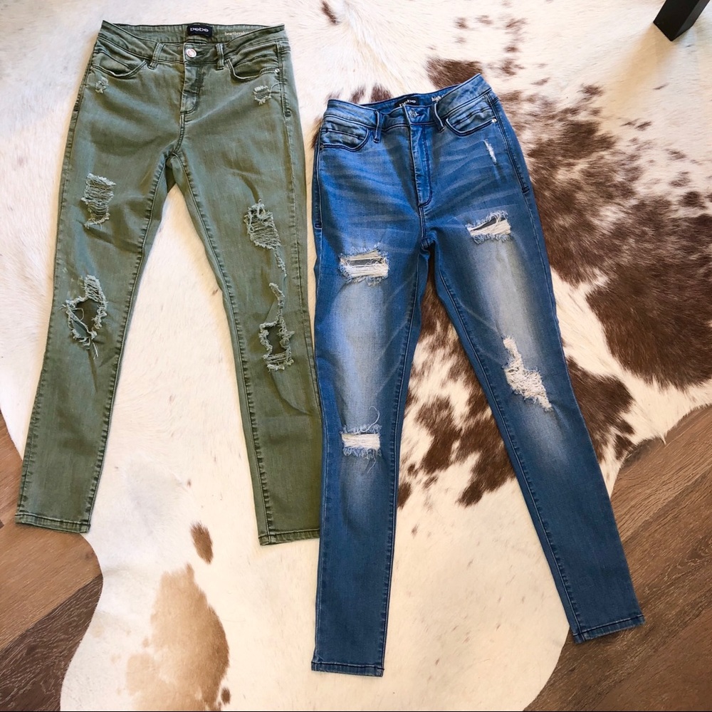 2 Pairs Of Skinny Jeans